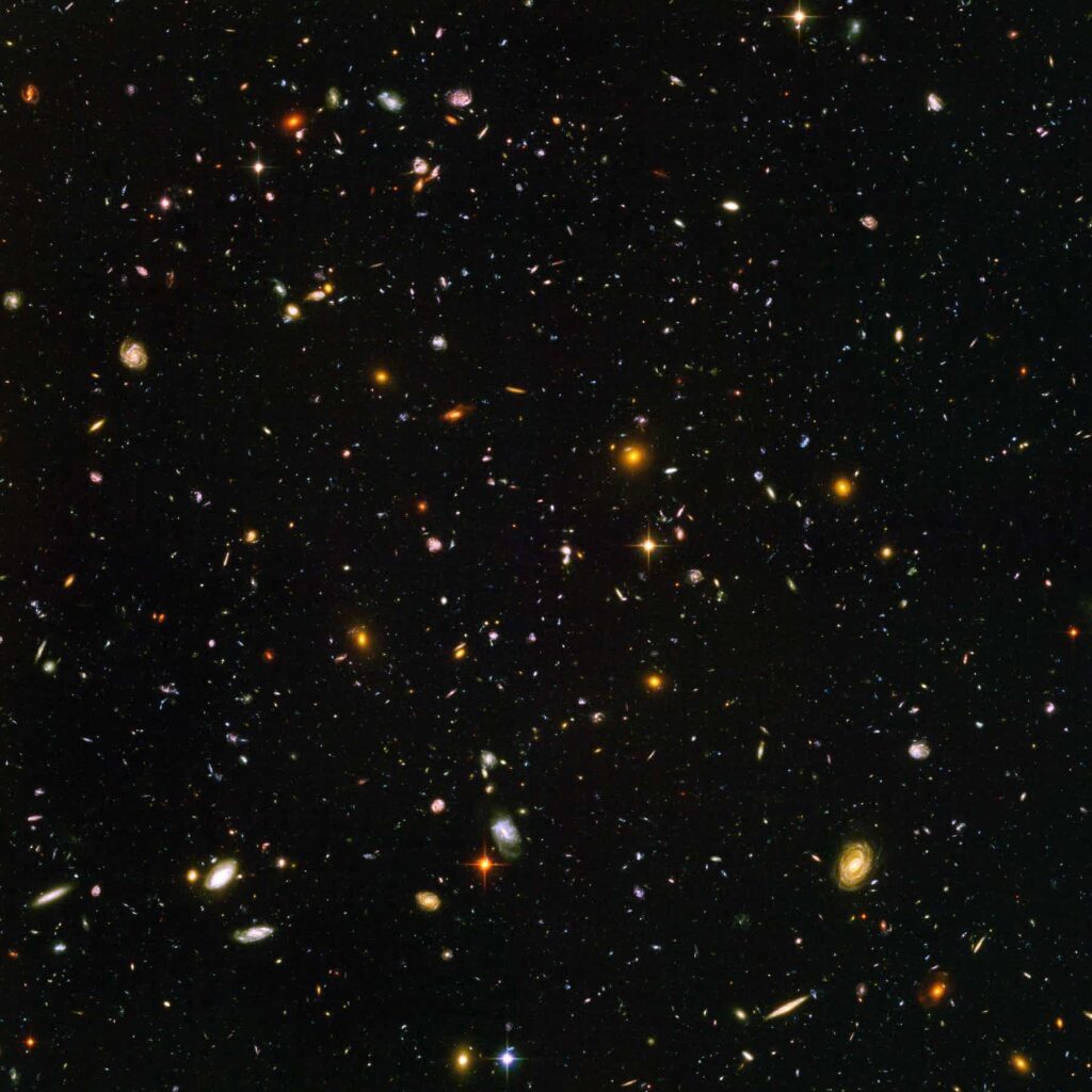 Evrenin Teleskoplarla Çekilmiş Harika 5 Fotoğrafı! - hubble ultra derin alanı