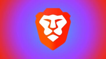 brave logo icon gradient