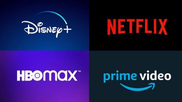 HBO Max Netflix Disney and Amazon